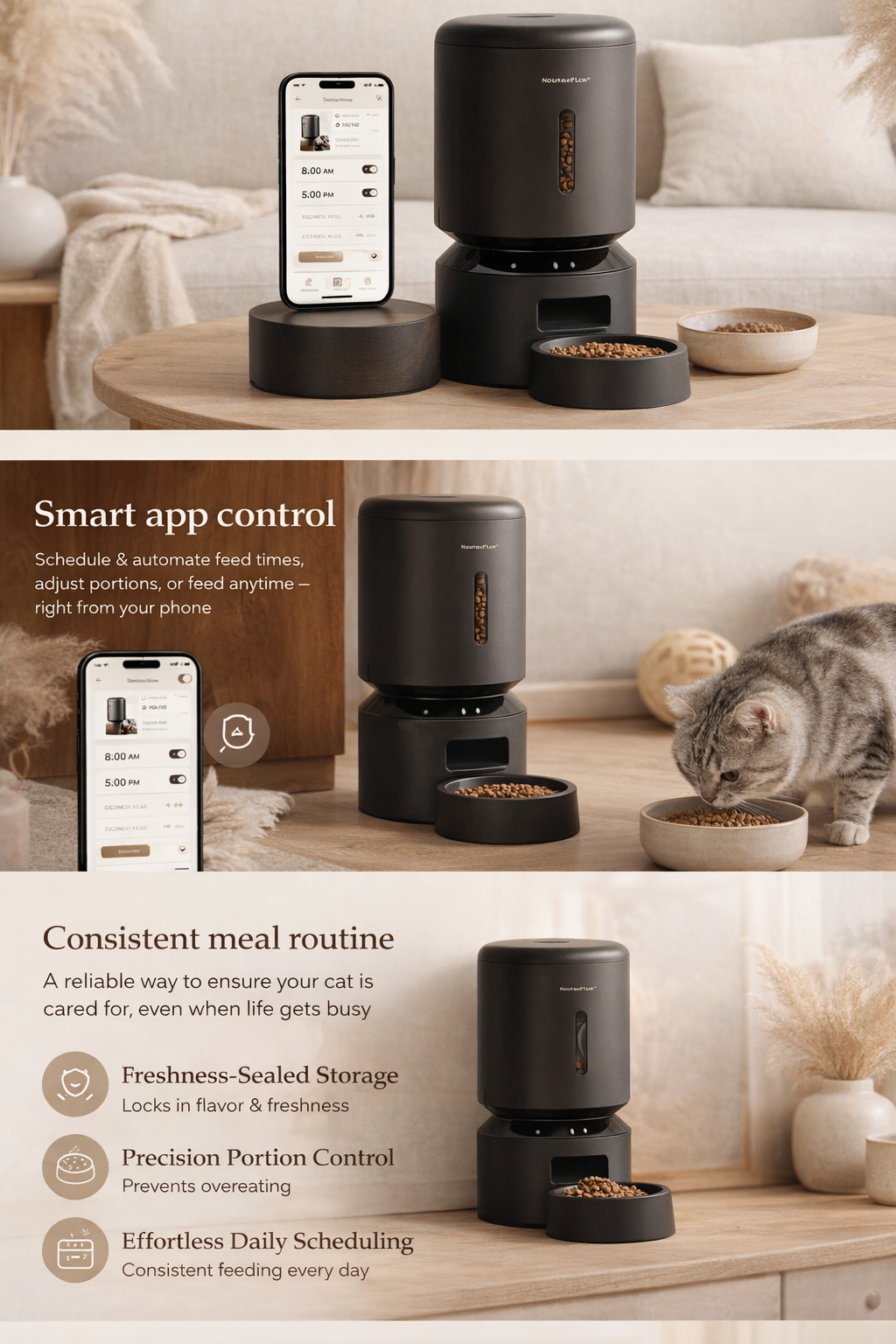 Purrfect Nest™ SmartServe Auto Feeder