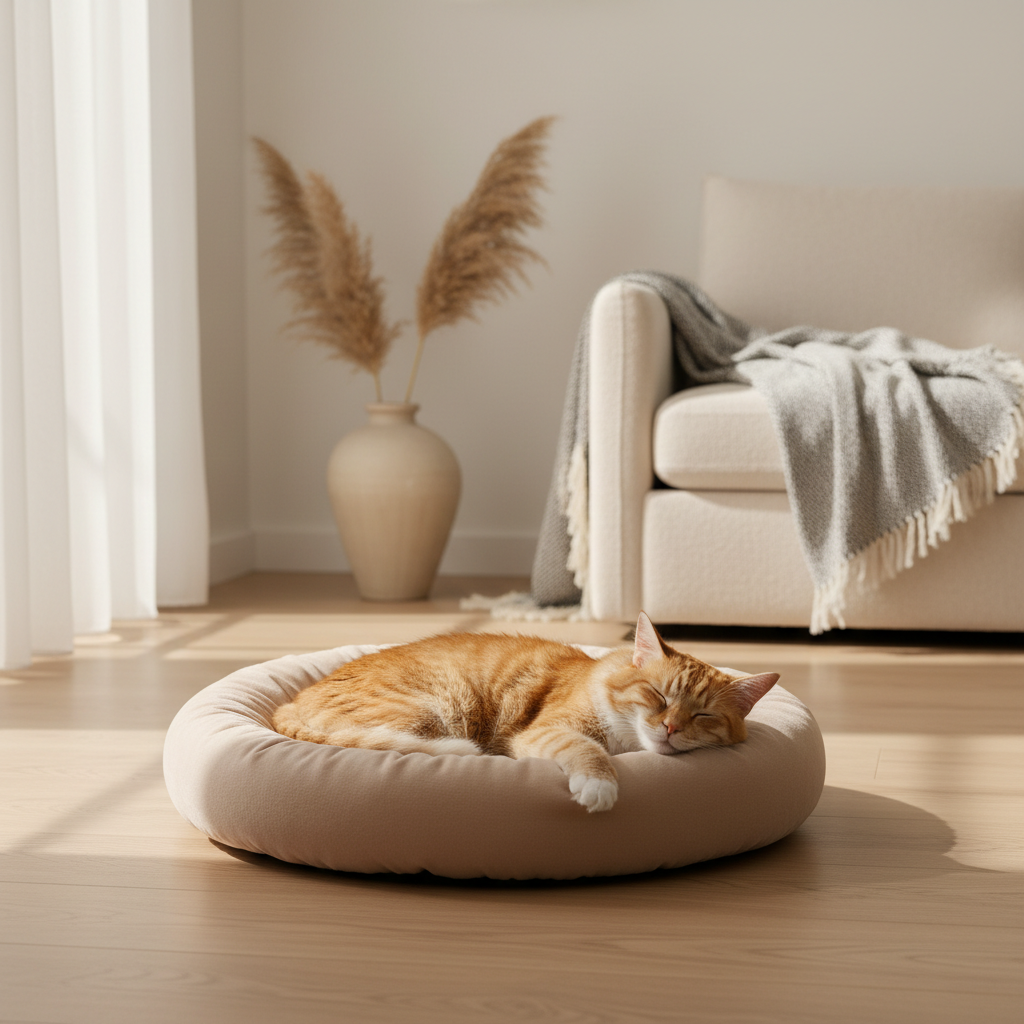 Purrfect Nest Cozy Cat Bed